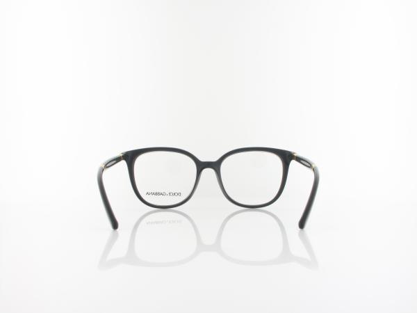 Dolce&Gabbana | DG5080 3246 52 | black transparent black