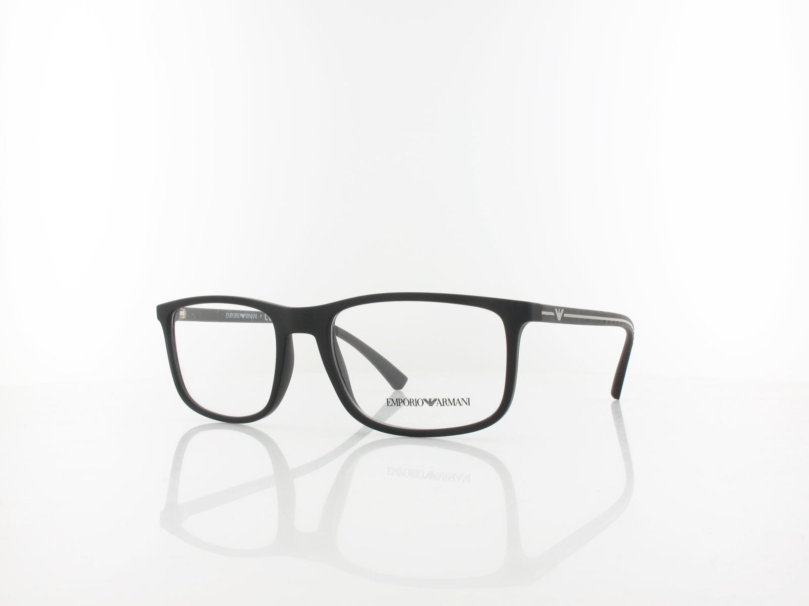 Emporio Armani | EA3135 5063 55 | black rubber