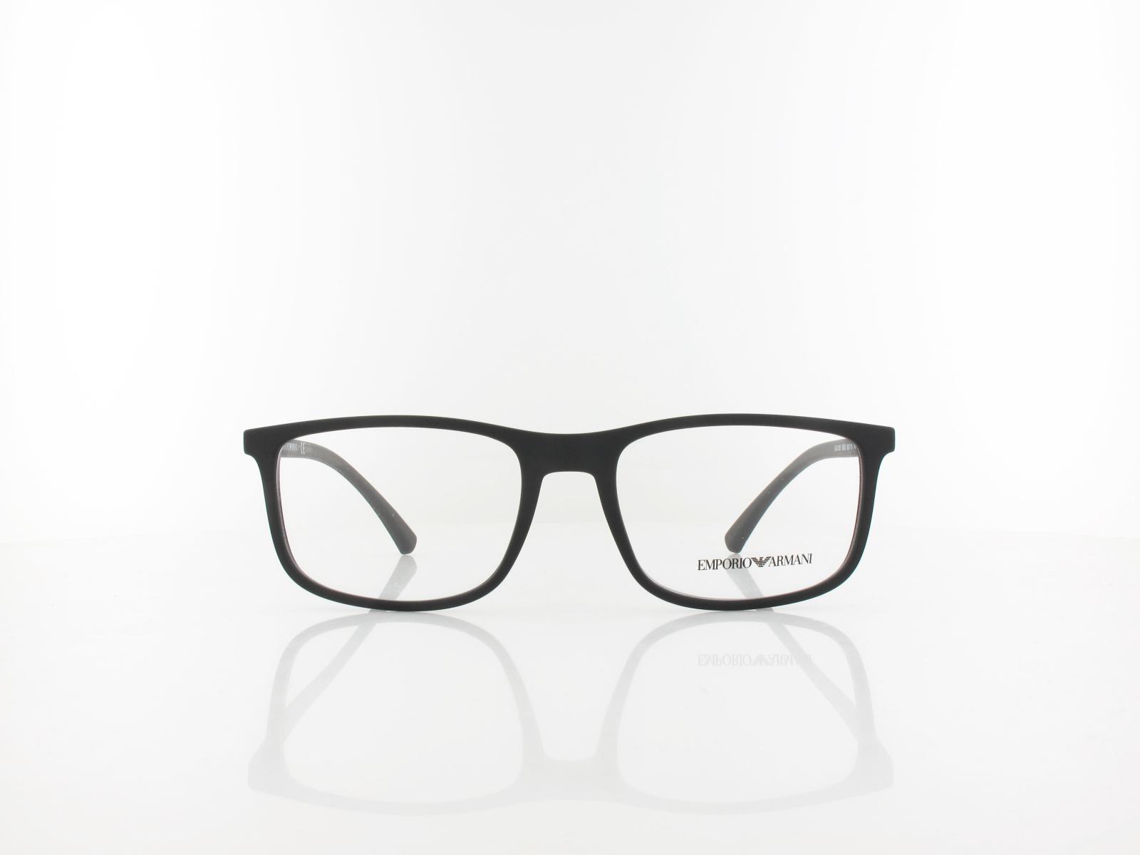 Emporio Armani | EA3135 5063 55 | black rubber