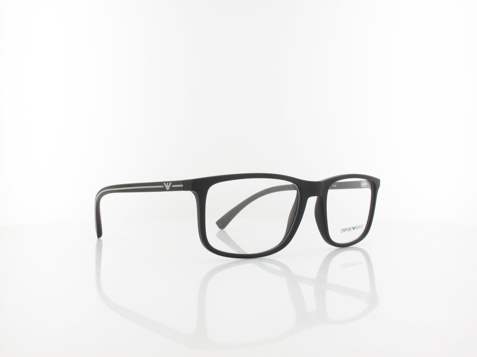 Emporio Armani | EA3135 5063 55 | black rubber