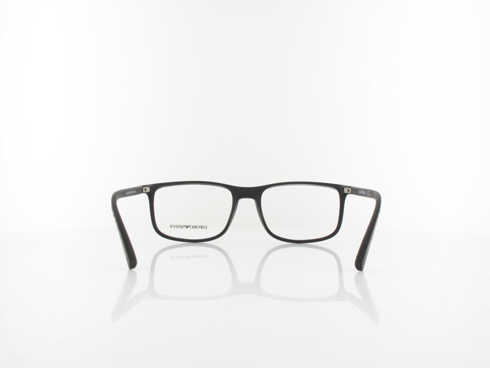 Emporio Armani | EA3135 5063 55 | black rubber