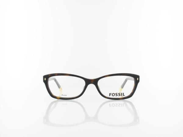 Fossil | FOS 6023 GVL 52 | havana brown grey cream