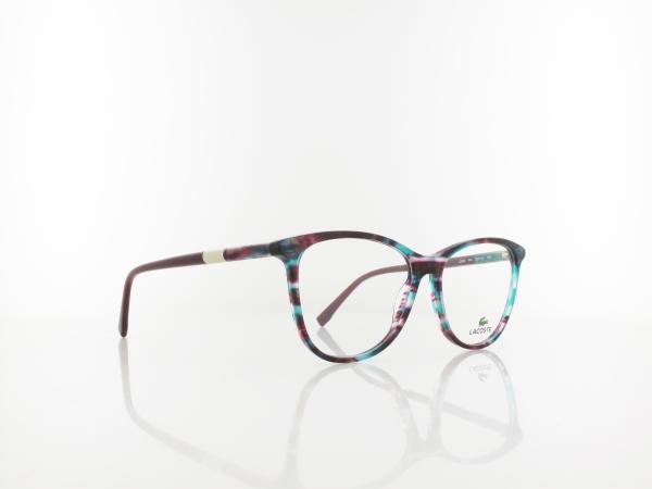 Lacoste | L2822 444 53 | striped aqua cyclamen