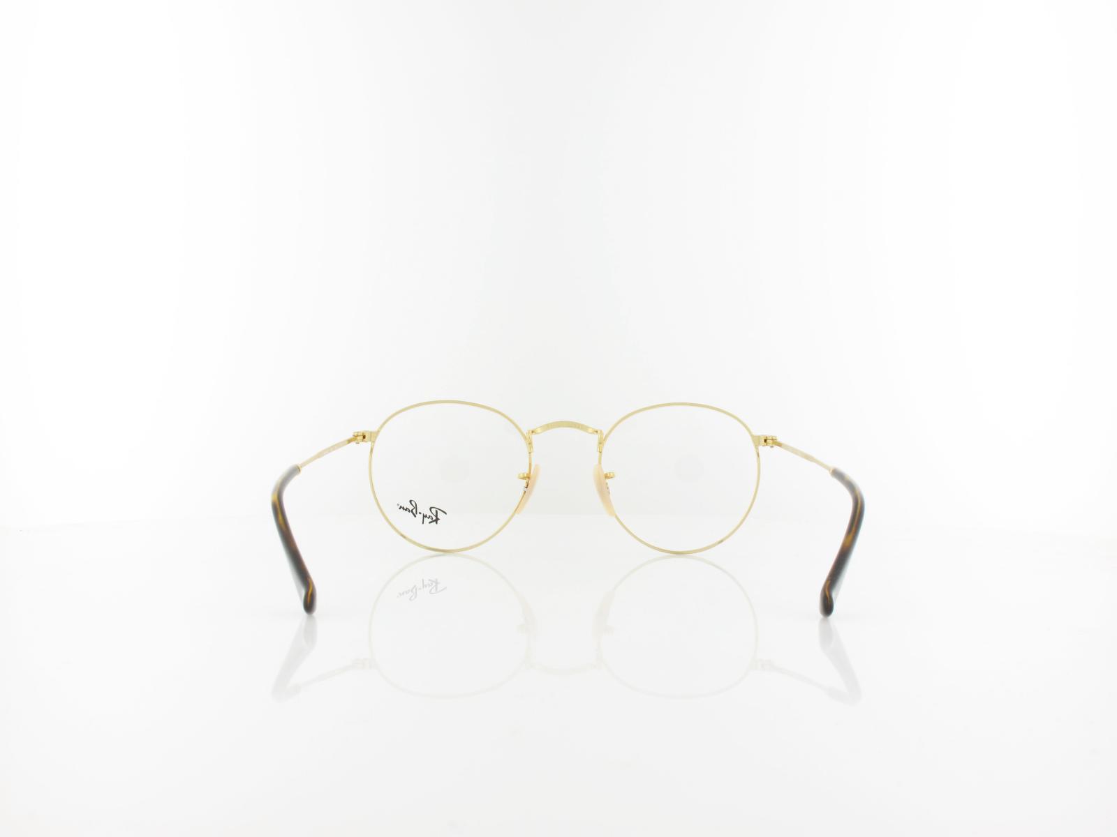 Ray Ban | Round Metal RX3447V 2500 47 | gold
