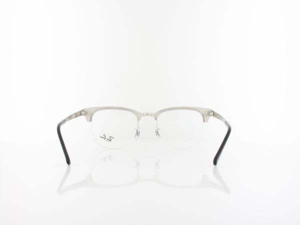Ray Ban | Clubmaster Metal RX3716VM 2861 50 | black on silver