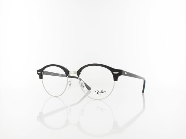 Ray Ban | Clubround RX4246V 2000 49 | shiny black