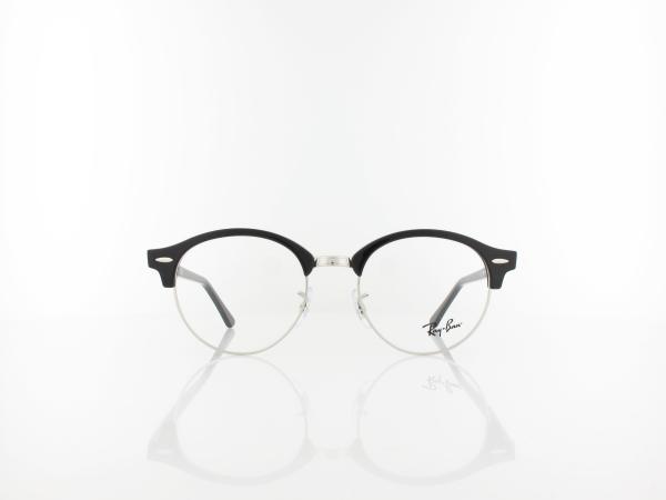 Ray Ban | Clubround RX4246V 2000 49 | shiny black