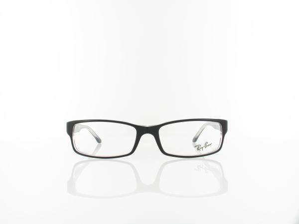 Ray Ban | RX5114 2034 54 | top black on transparent