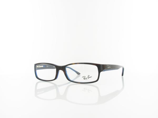 Ray Ban | RX5114 5064 54 | top havana on blue