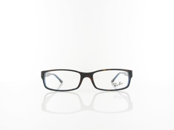 Ray Ban | RX5114 5064 54 | top havana on blue