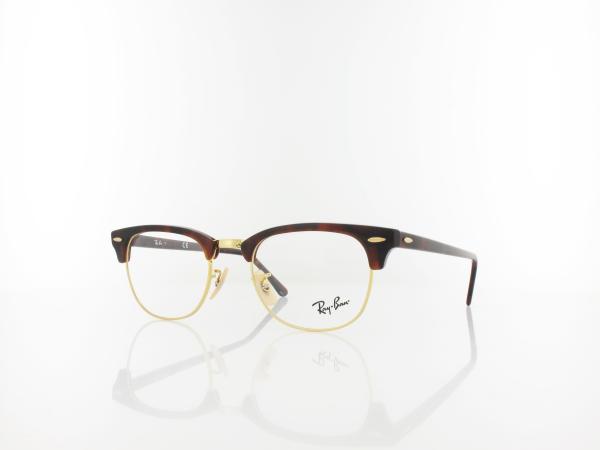 Ray Ban | Clubmaster RX5154 2372 51 | red havana