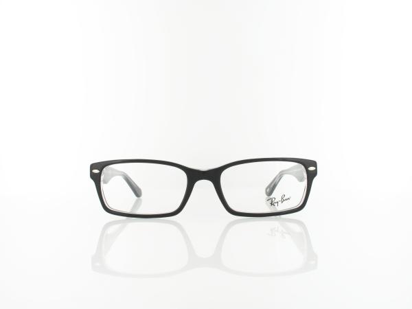 Ray Ban | RX5206 2034 54 | top black on transparent