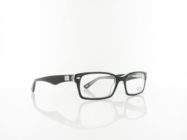 Ray Ban | RX5206 2034 54 | top black on transparent