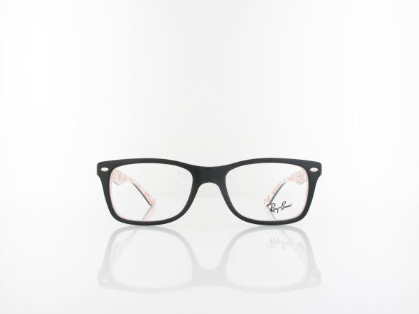 Ray Ban | RX5228 5014 50 | top black on texture white