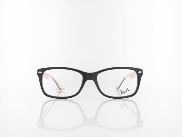 Ray Ban | RX5228 5014 55 | top black on texture white