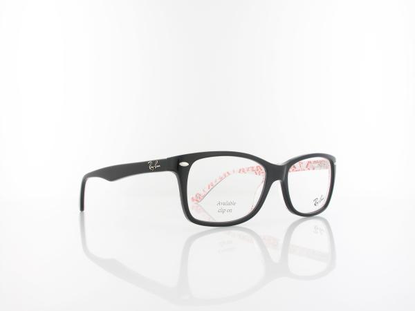 Ray Ban | RX5228 5014 55 | top black on texture white