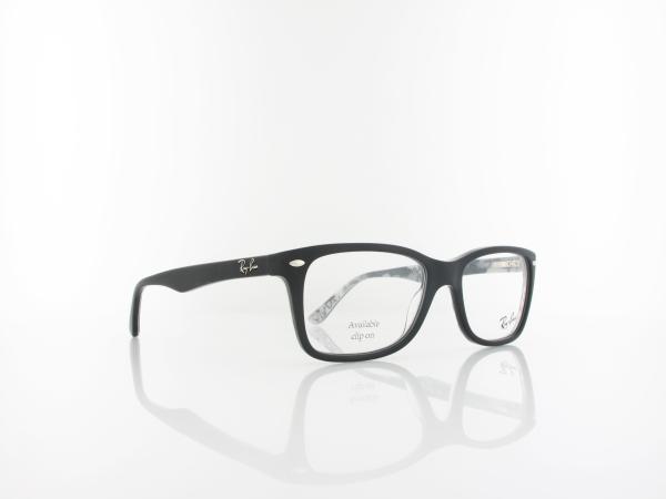 Ray Ban | RX5228 5405 53 | top mat black on tex camuflage