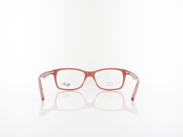 Ray Ban | RX5228 8120 53 | brown on trasparent pink