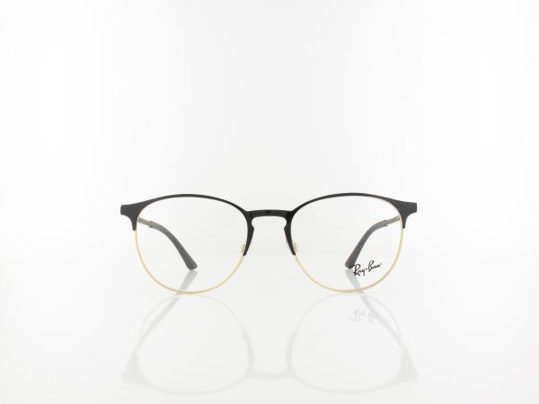 Ray Ban | RX6375 2890 51 | gold top in black
