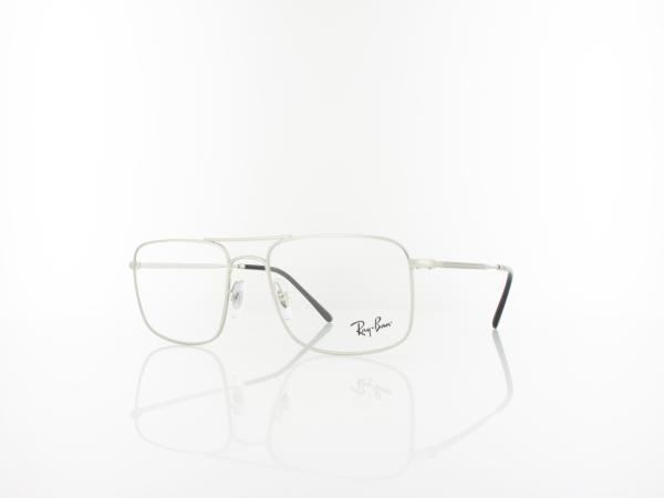 Ray Ban | RX6434 2538 55 | matte silver