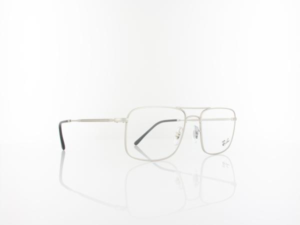 Ray Ban | RX6434 2538 55 | matte silver