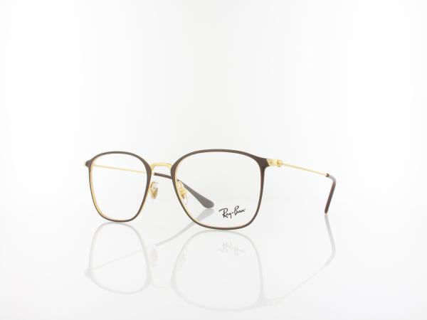 Ray Ban | RX6466 2905 51 | brown on arista