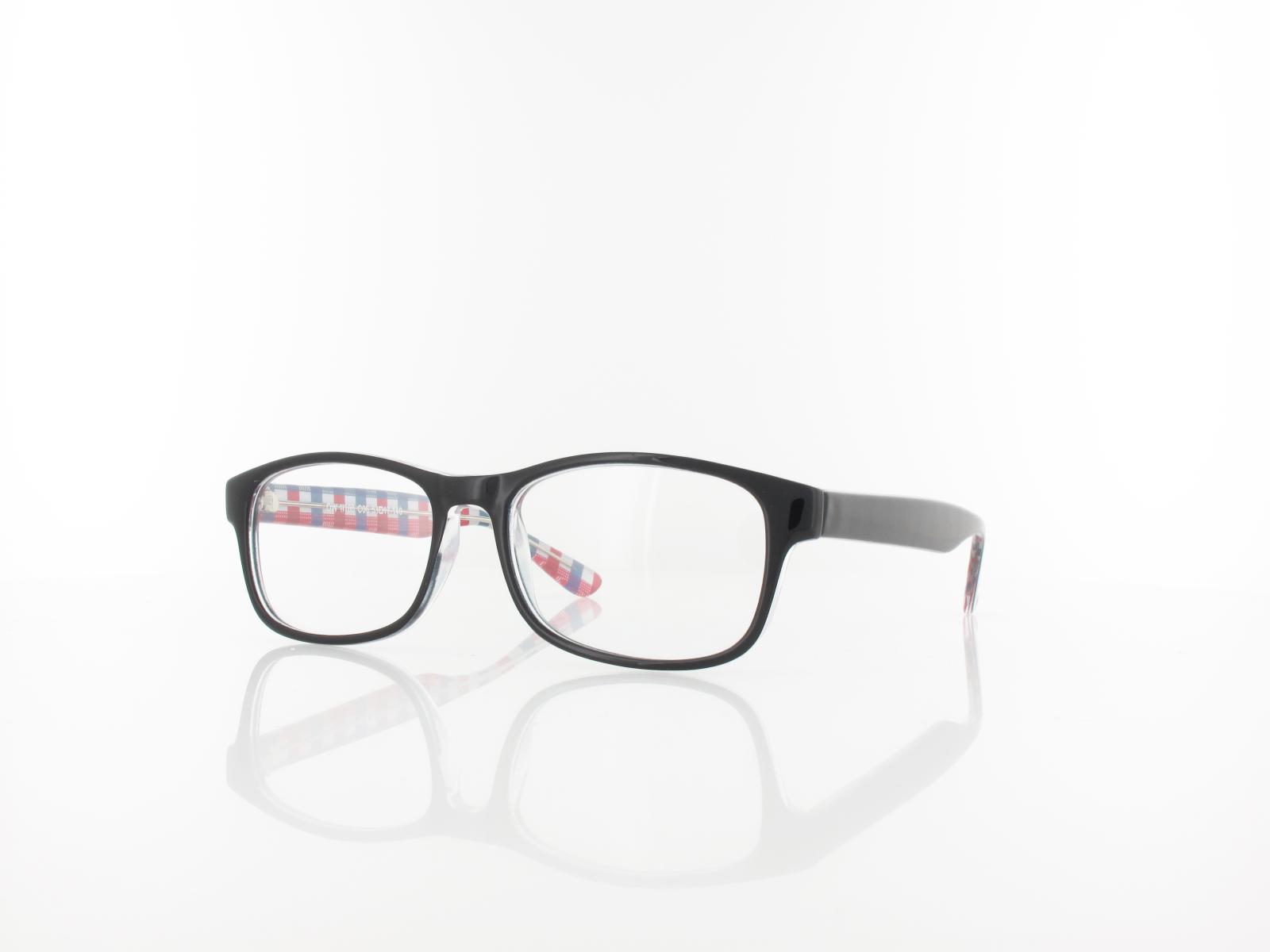 Brilando | OW II160 C06 51 | black transparent blue white red plaid