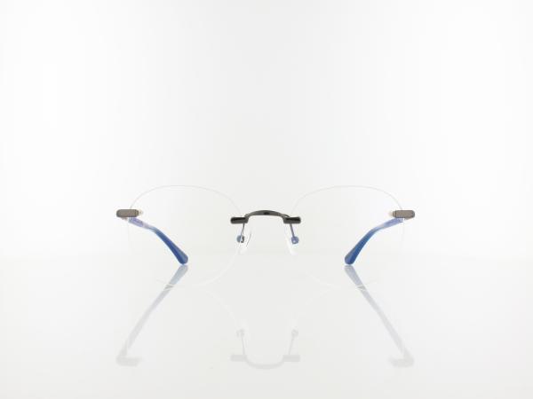 Wood Fellas | Ammil Rimless Titanium 11016 6706 52 | walnut gun shiny