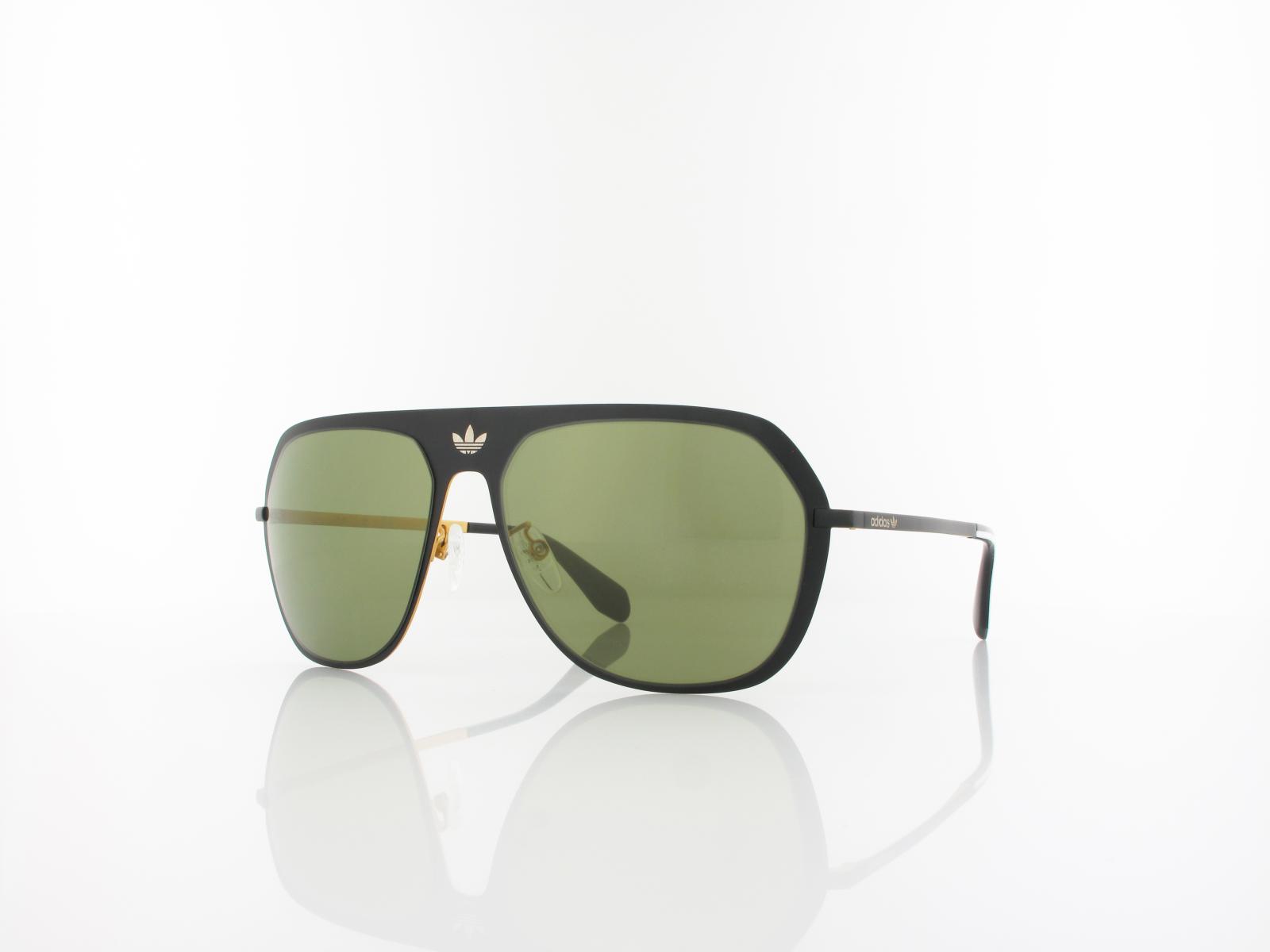 Adidas | OR0037 02Q 58 | matte black / green mirror