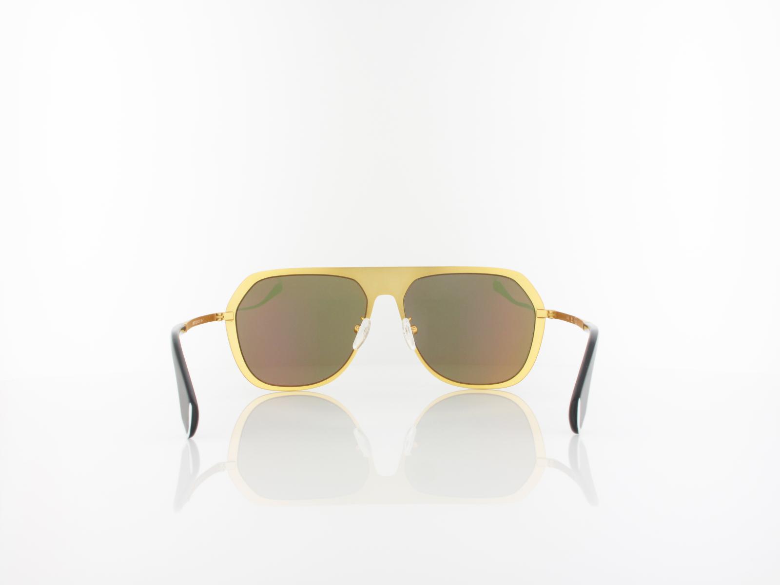 Adidas | OR0037 02Q 58 | matte black / green mirror