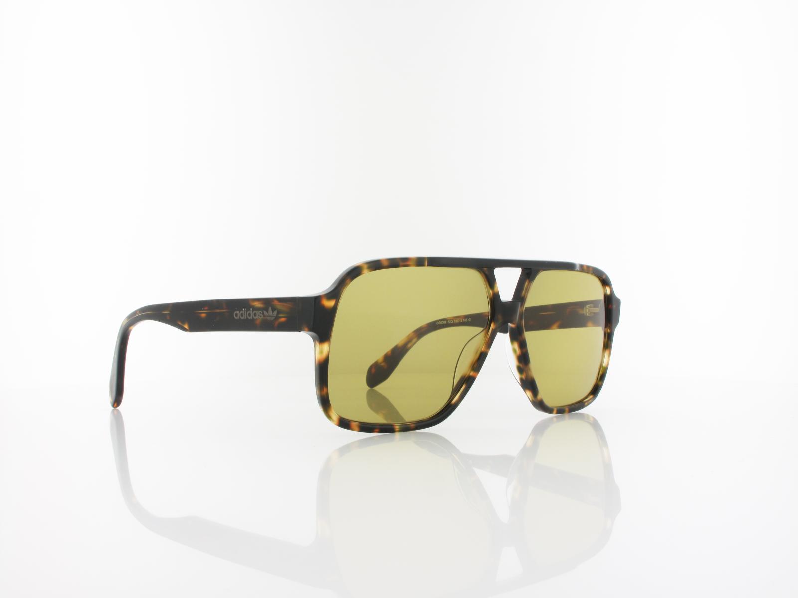 Adidas | OR0066 52Q 59 | dark havana / green mirror