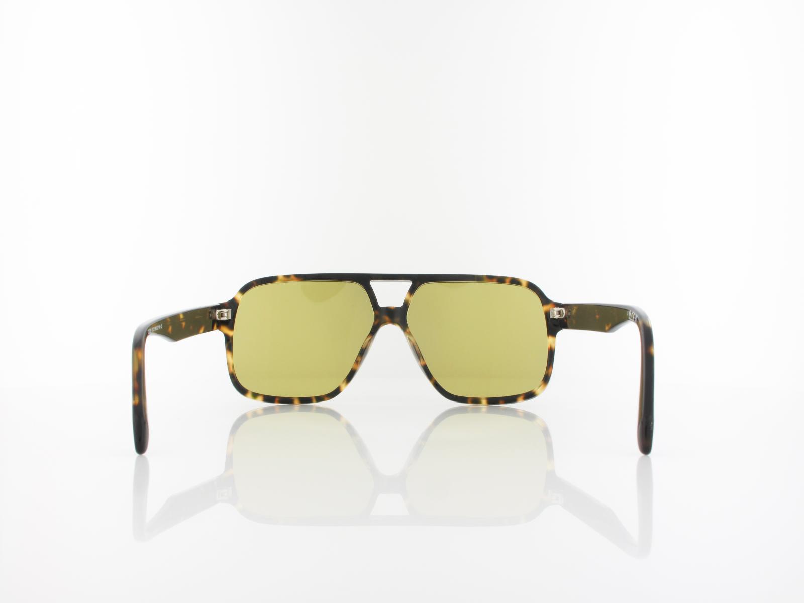 Adidas | OR0066 52Q 59 | dark havana / green mirror