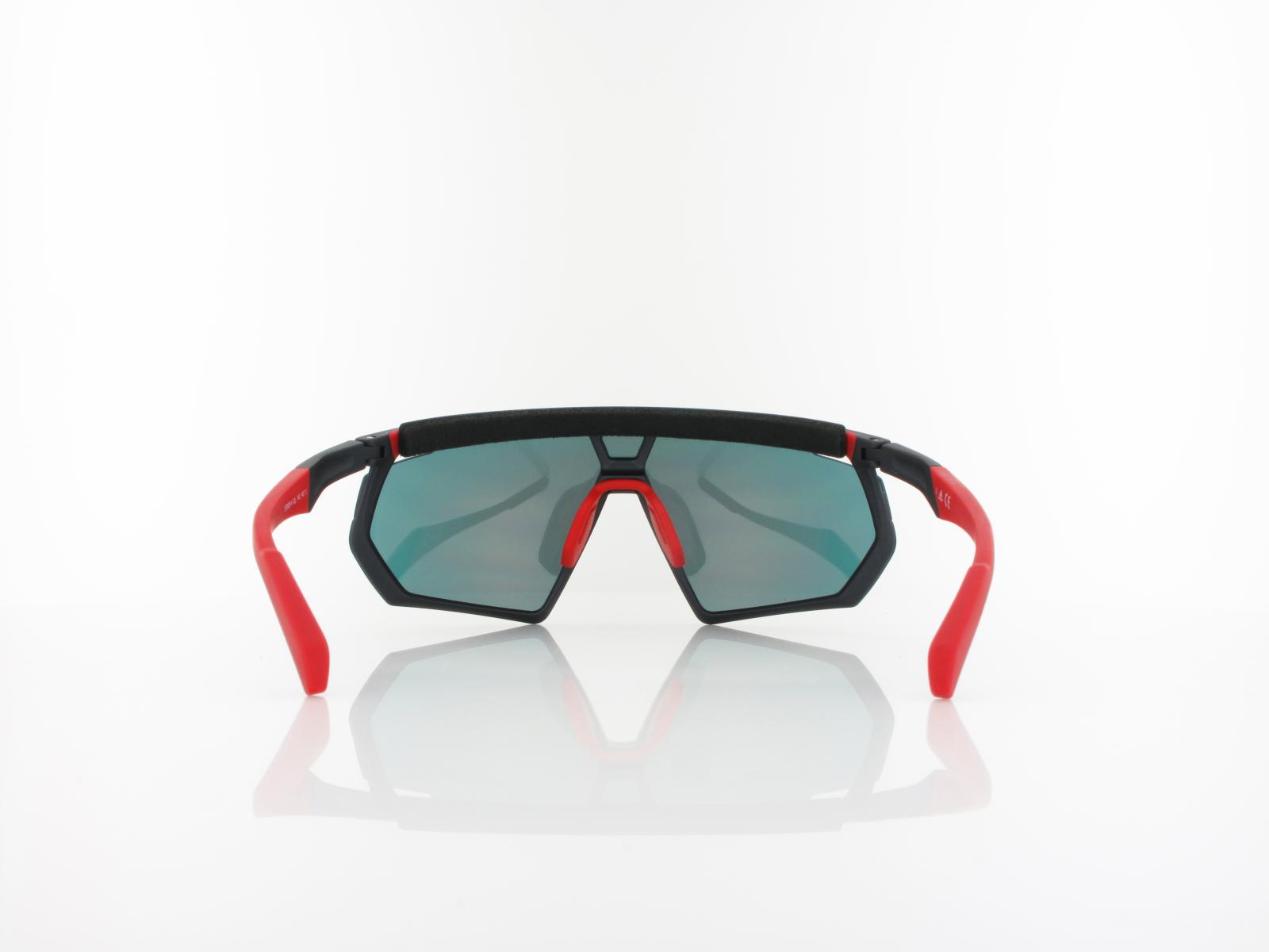 Adidas | SP0029-H 02L | antique black / contrast mirror red