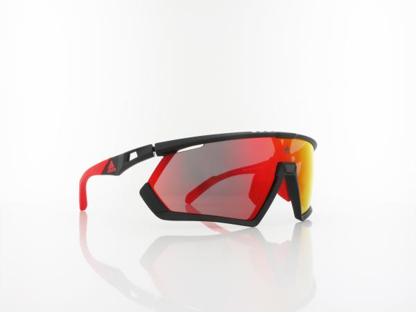 Adidas | SP0054 02U 0 | matte black / bordeaux mirror - clear