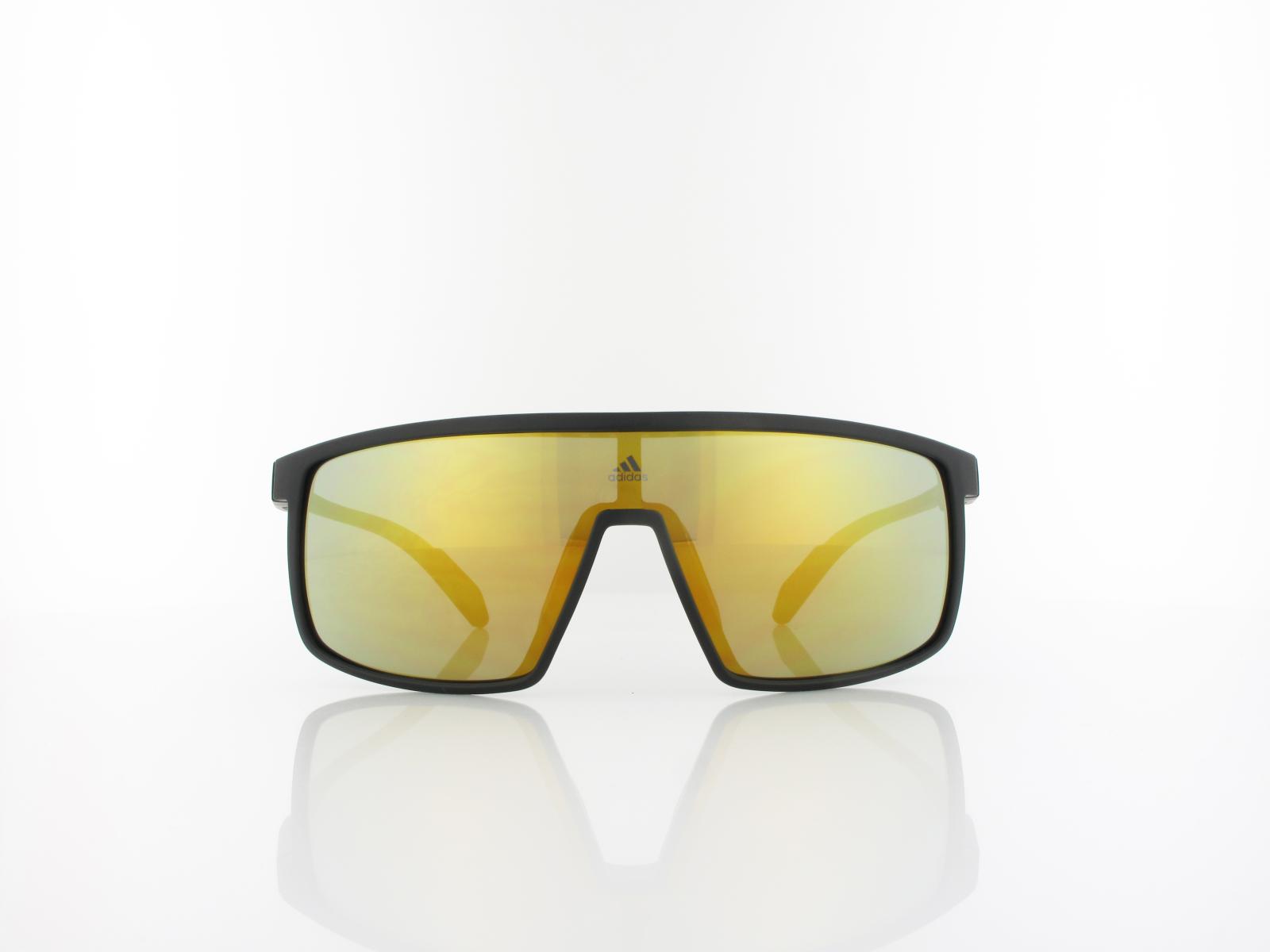 Adidas | SP0057 02G 0 | matte black / brown mirror