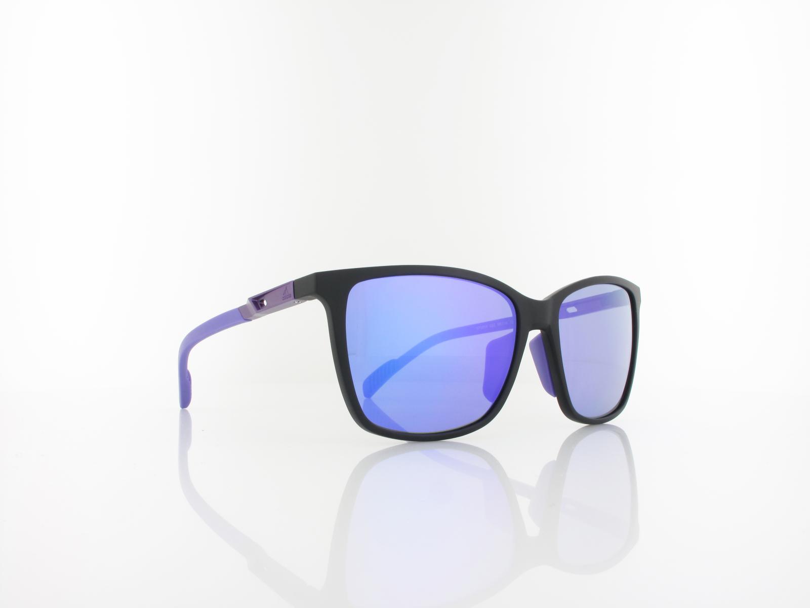 Adidas | SP0059 02Z 58 | matte black / gradient or mirror violet