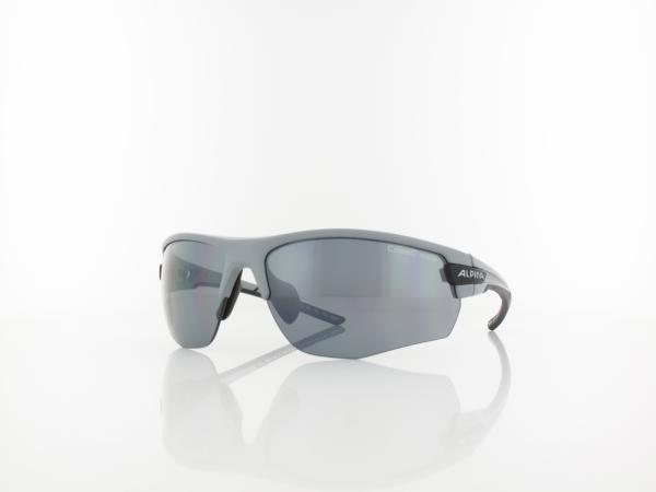 ALPINA | Tri-Scray 2.0 HR A8642 321 75 | grey matt / black mirror - clear - orange mirror