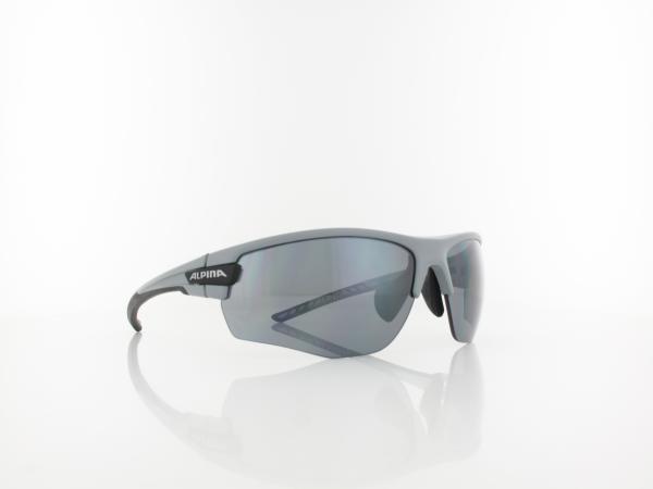 ALPINA | Tri-Scray 2.0 HR A8642 321 75 | grey matt / black mirror - clear - orange mirror