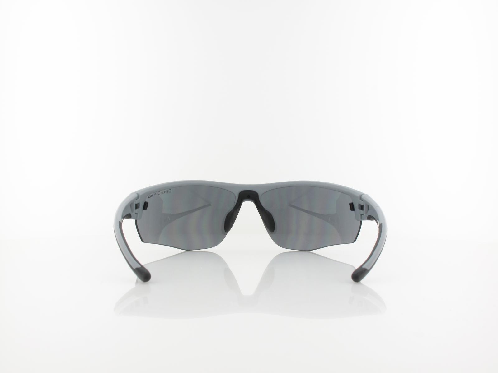 ALPINA | Tri-Scray 2.0 HR A8642 321 75 | grey matt / black mirror - clear - orange mirror