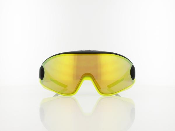 ALPINA | 5W1NG Q+CM A8654 532 140 | black matt neon yellow / Q+CM yellow mirror