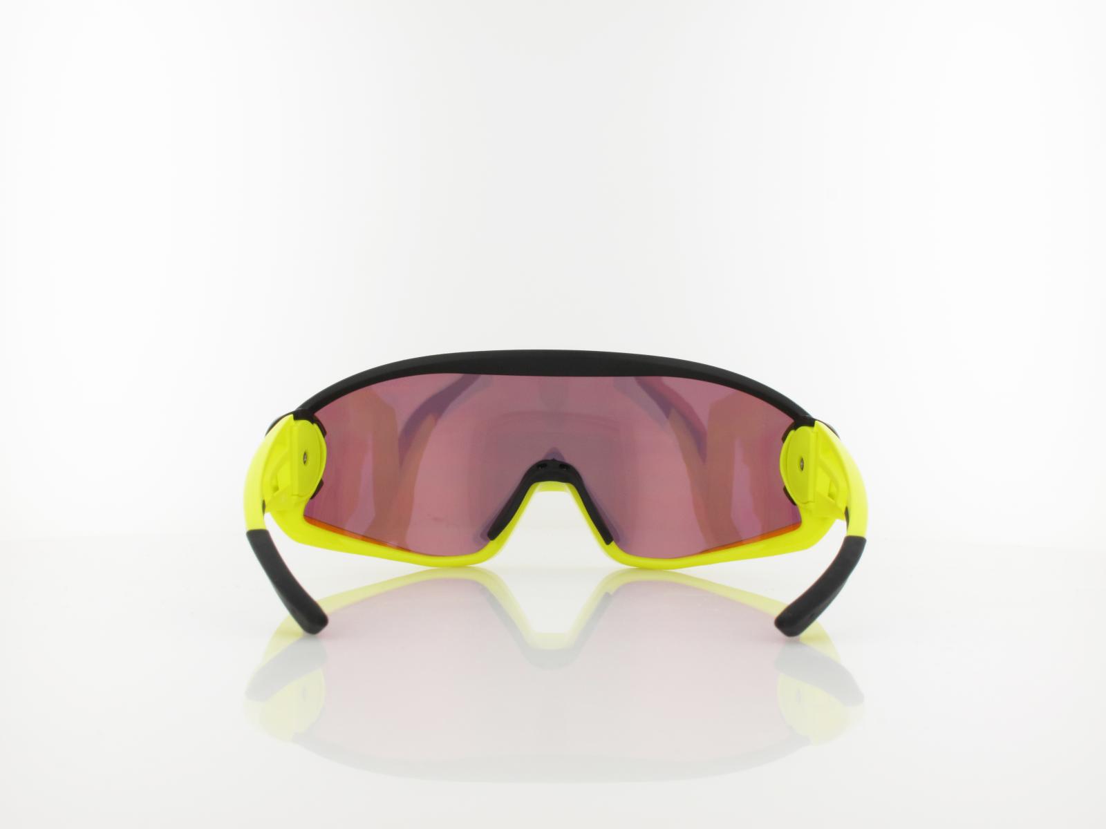 ALPINA | 5W1NG Q+CM A8654 532 140 | black matt neon yellow / Q+CM yellow mirror