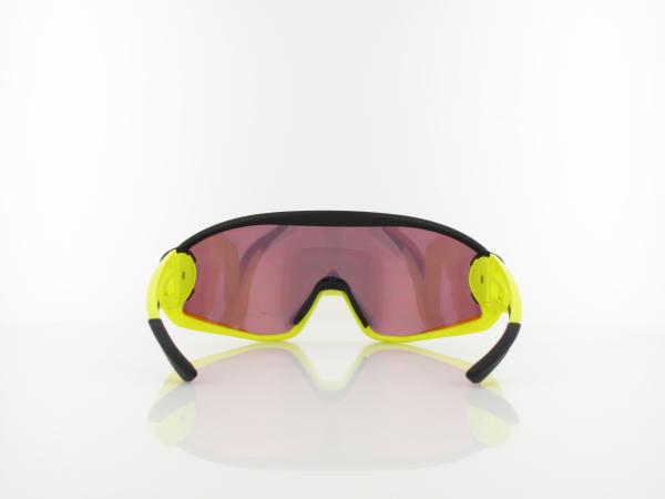 ALPINA | 5W1NG Q+CM A8654 532 140 | black matt neon yellow / Q+CM yellow mirror
