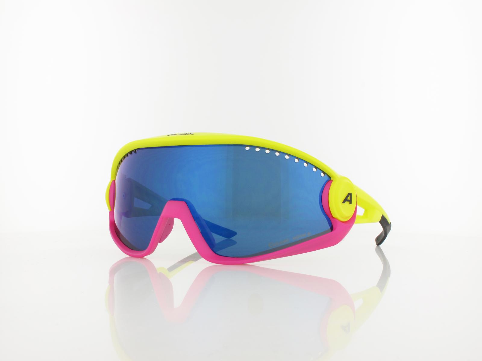 ALPINA | 5W1NG CM+ A8656 341 140 | pineapple-magenta / blue mirror