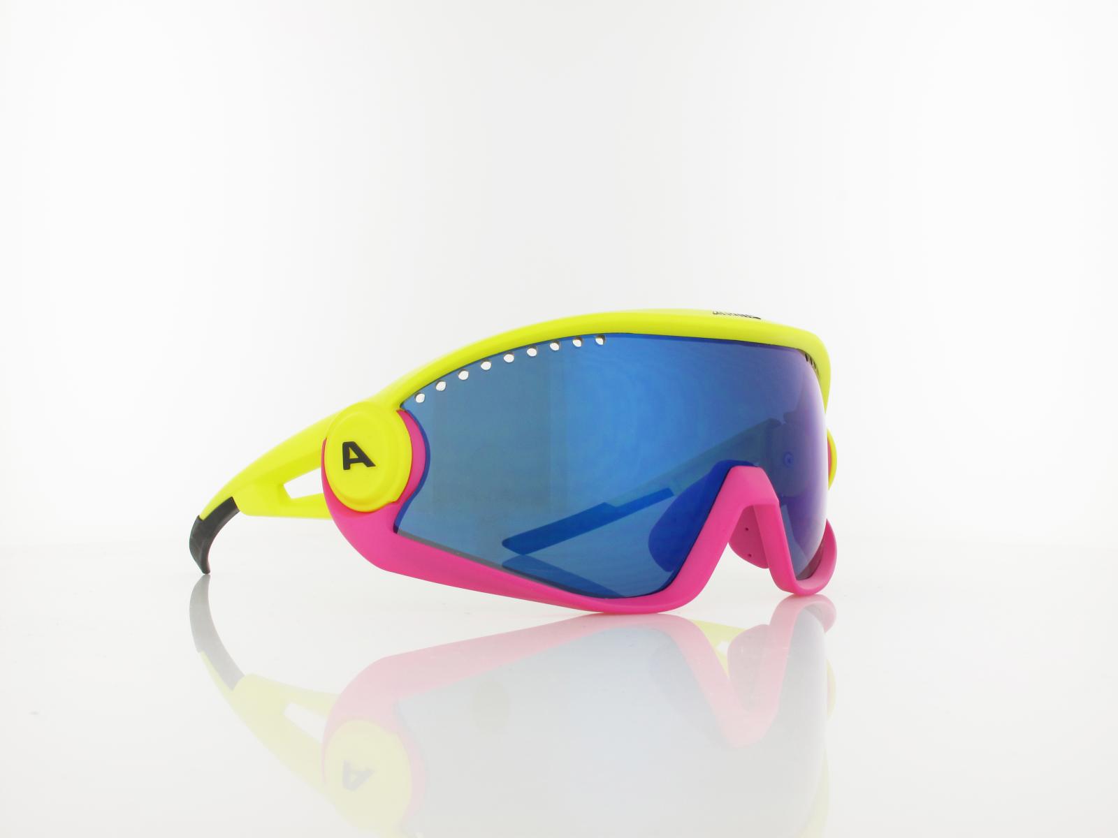 ALPINA | 5W1NG CM+ A8656 341 140 | pineapple-magenta / blue mirror