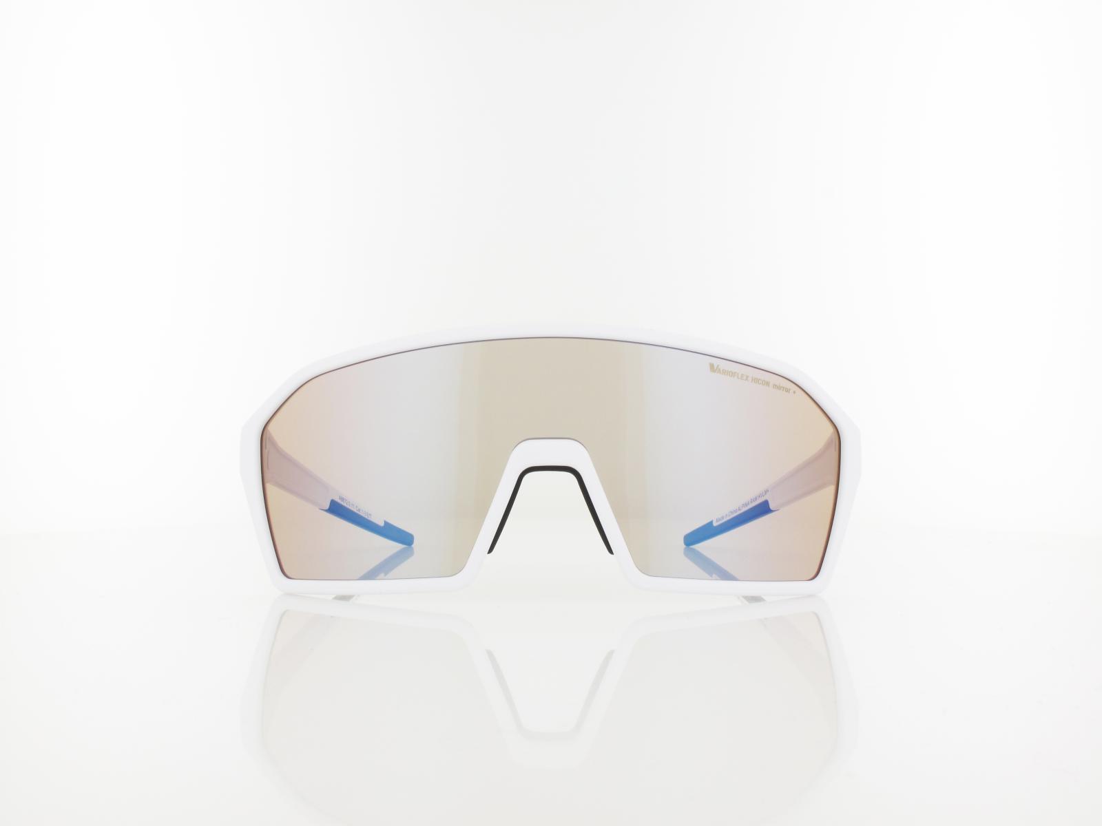 ALPINA | Ram HVLM+ A8672 011 137 | white matt / HVLM+ blue mirror