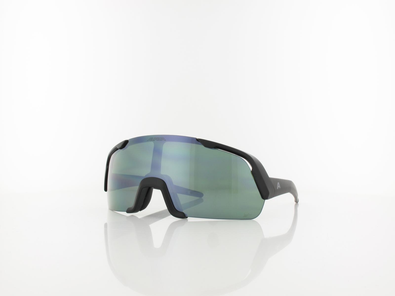 ALPINA | Rocket Youth Q-Lite A8714 031 128 | black matt / silver mirror