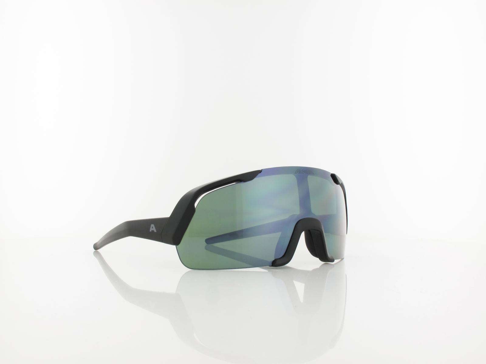 ALPINA | Rocket Youth Q-Lite A8714 031 128 | black matt / silver mirror