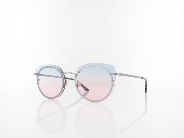 Comma | 77078 23 57 | matt silver black blue / blue rose gradient