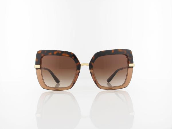 Dolce&Gabbana | DG4373 325613 52 | top havana on transp brown / brown gradient