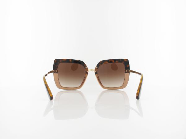 Dolce&Gabbana | DG4373 325613 52 | top havana on transp brown / brown gradient